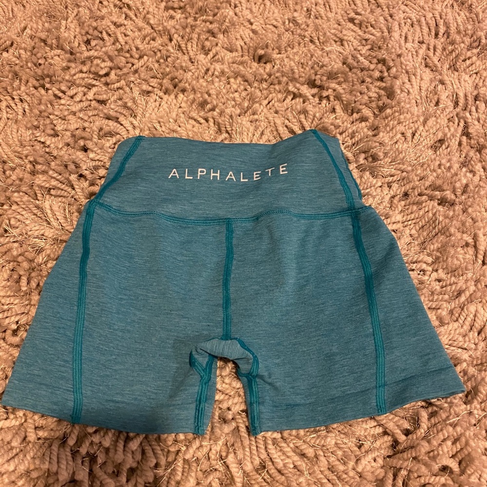 Blue R6 revival shorts